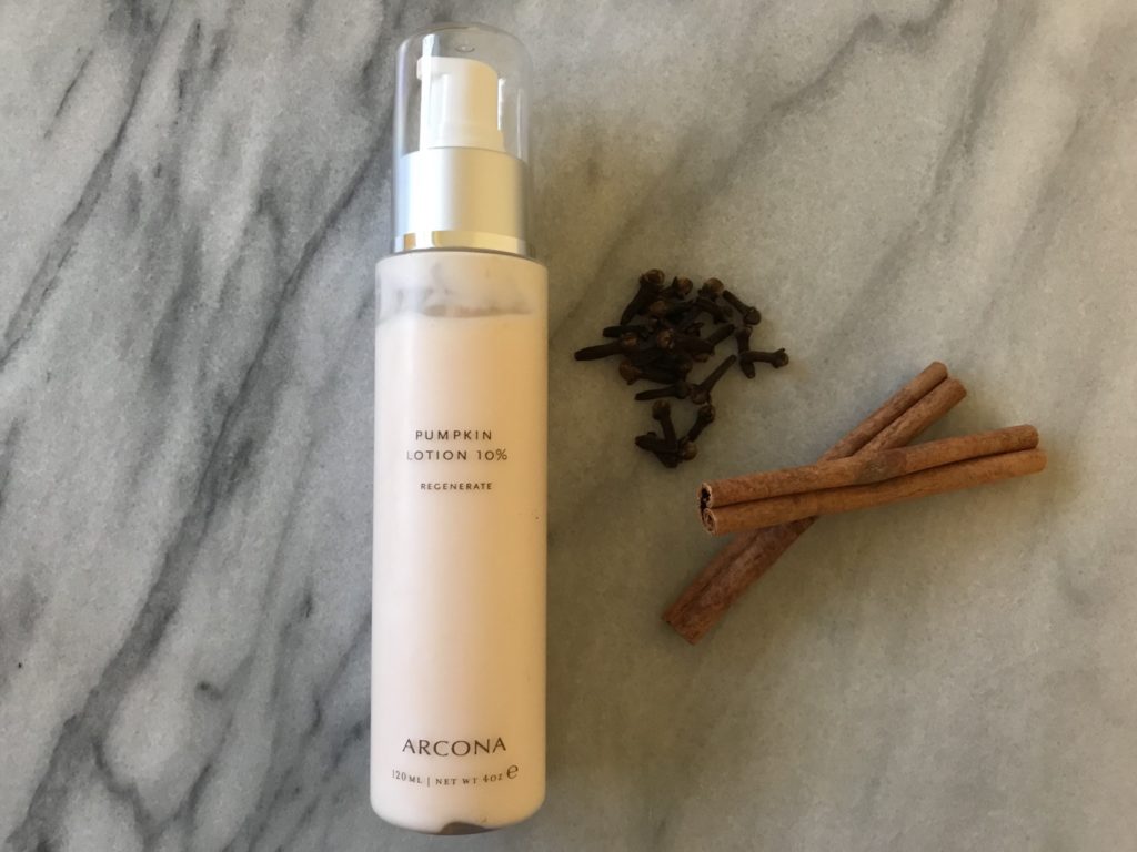 Product Review - All Natural Skincare - Arcona Pumpkin Body Lotion - Sugarpeel, Philadelphia Marketing Consulting