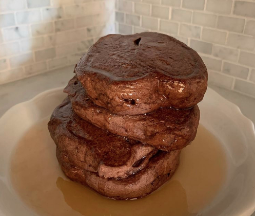 chocolate and clove pancakes